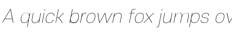 Preview of FONTSPRING DEMO - Core Sans ES 15 Thin Regular font