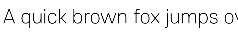 Preview of FONTSPRING DEMO - Core Sans ES 25 ExtraLight Regular font