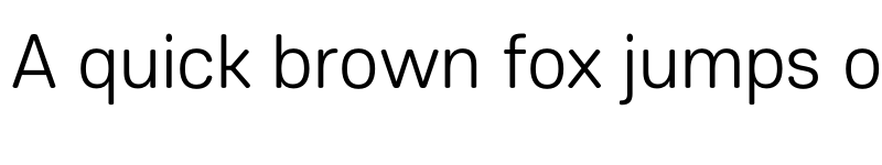 Preview of FONTSPRING DEMO - Core Sans ES 35 Light Regular font