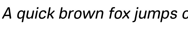 Preview of FONTSPRING DEMO - Core Sans ES 45 Regular Italic font