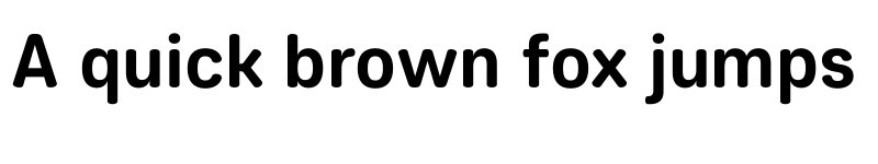 Preview of FONTSPRING DEMO - Core Sans ES 65 Bold Regular font