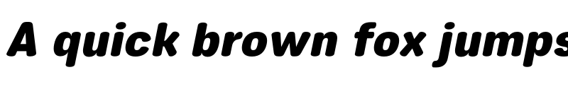 Preview of FONTSPRING DEMO - Core Sans ES 95 Black Regular font