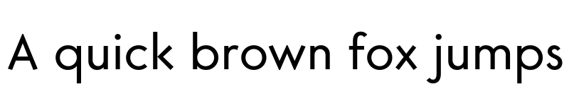 Preview of FONTSPRING DEMO - Core Sans G 45 Regular Regular font