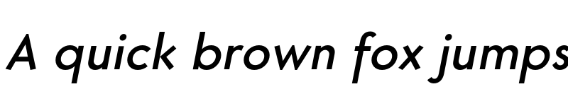 Preview of FONTSPRING DEMO - Core Sans G 55 Medium Italic font