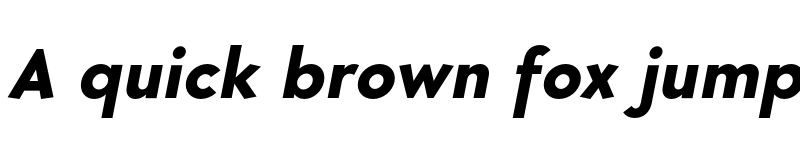 Preview of FONTSPRING DEMO - Core Sans G 75 ExtraBold Italic font