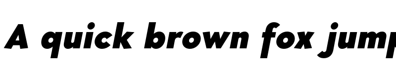 Preview of FONTSPRING DEMO - Core Sans G 95 Black Italic font