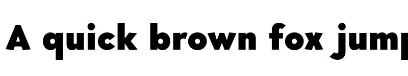 Preview of FONTSPRING DEMO - Core Sans G 95 Black Regular font