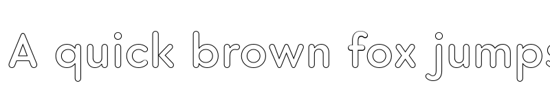 Preview of FONTSPRING DEMO - Core Sans G Outline Regular font