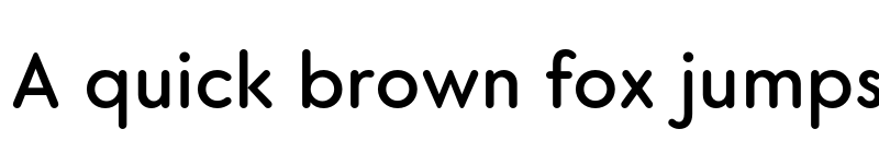 Preview of FONTSPRING DEMO - Core Sans GR 55 Medium Regular font