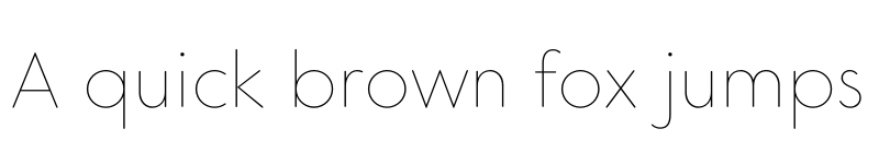 Preview of FONTSPRING DEMO - Core Sans GS 15 Thin Regular font