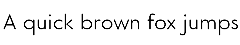 Preview of FONTSPRING DEMO - Core Sans GS 35 Light Regular font