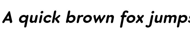 Preview of FONTSPRING DEMO - Core Sans GS 65 Bold Italic font