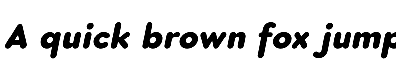 Preview of FONTSPRING DEMO - Core Sans GS 85 Heavy Italic font
