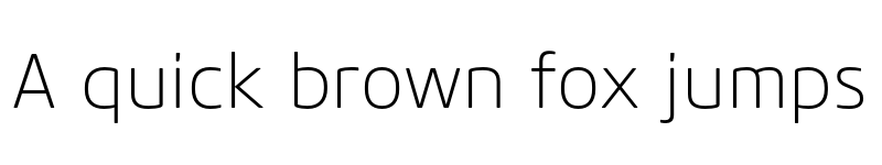 Preview of FONTSPRING DEMO - Core Sans M 25 ExtraLight Regular font