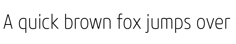 Preview of FONTSPRING DEMO - Core Sans M 27 Cn ExtraLight Regular font