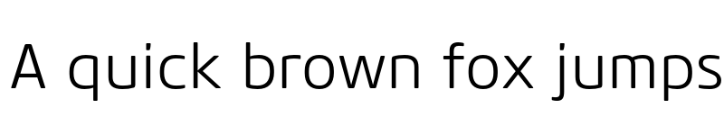 Preview of FONTSPRING DEMO - Core Sans M 35 Light Regular font