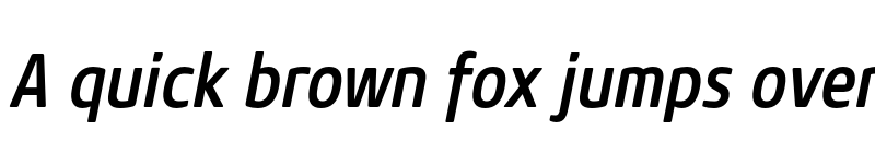 Preview of FONTSPRING DEMO - Core Sans M 57 Cn Medium Italic font