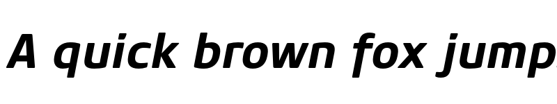 Preview of FONTSPRING DEMO - Core Sans M 65 Bold Italic font