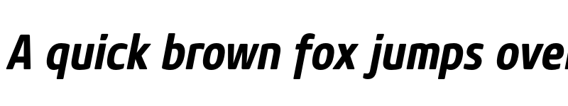 Preview of FONTSPRING DEMO - Core Sans M 67 Cn Bold Italic font