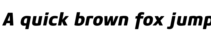 Preview of FONTSPRING DEMO - Core Sans M 75 ExtraBold Italic font