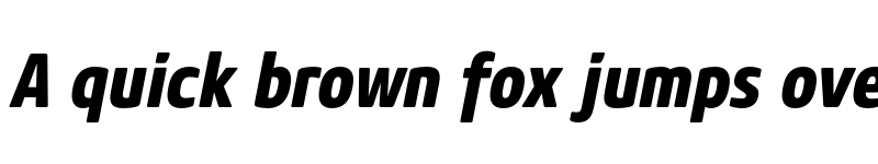 Preview of FONTSPRING DEMO - Core Sans M 77 Cn ExtraBold Italic font