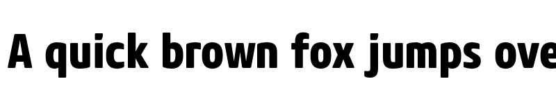 Preview of FONTSPRING DEMO - Core Sans M 77 Cn ExtraBold Regular font