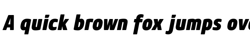 Preview of FONTSPRING DEMO - Core Sans M 87 Cn Heavy Italic font