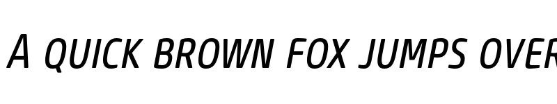 Preview of FONTSPRING DEMO - Core Sans M SC 47 Cn Regular Italic font