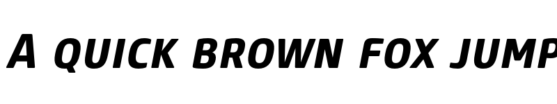 Preview of FONTSPRING DEMO - Core Sans M SC 65 Bold Italic font