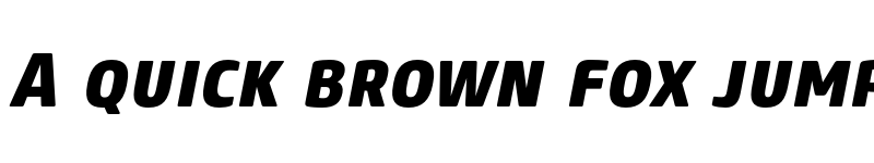 Preview of FONTSPRING DEMO - Core Sans M SC 75 ExtraBold Italic font