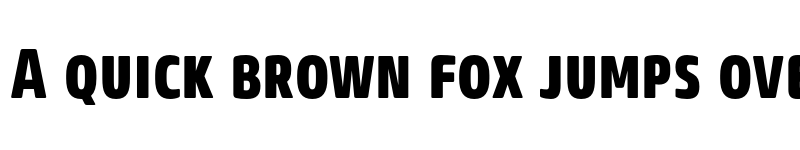 Preview of FONTSPRING DEMO - Core Sans M SC 77 Cn ExtraBold Regular font