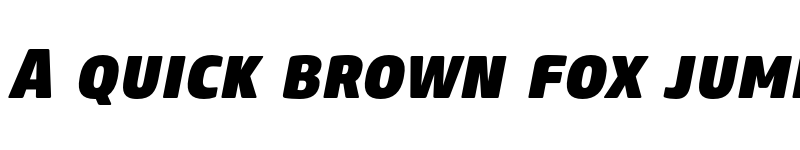 Preview of FONTSPRING DEMO - Core Sans M SC 85 Heavy Italic font