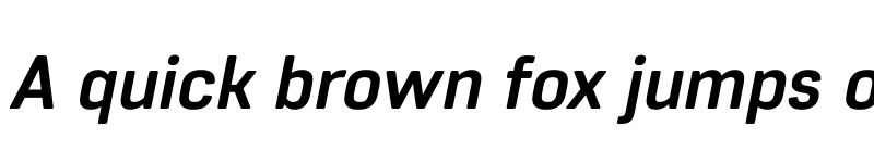 Preview of FONTSPRING DEMO - Core Sans R 55 Bold Italic font