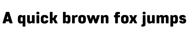 Preview of FONTSPRING DEMO - Core Sans R 75 Black Regular font