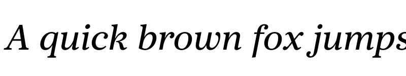 Preview of FONTSPRING DEMO - Core Serif N 45 Medium Italic font