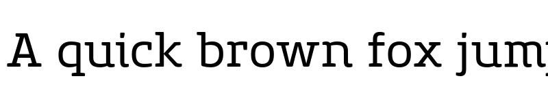 Preview of FONTSPRING DEMO - Core Slab M 45 Regular Regular font