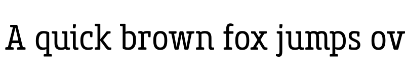 Preview of FONTSPRING DEMO - Core Slab M 47 Cn Regular Regular font