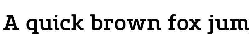 Preview of FONTSPRING DEMO - Core Slab M 55 Medium Regular font