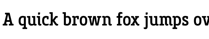 Preview of FONTSPRING DEMO - Core Slab M 57 Cn Medium Regular font