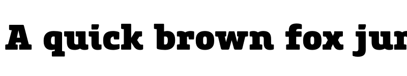 Preview of FONTSPRING DEMO - Core Slab M 85 Heavy Regular font