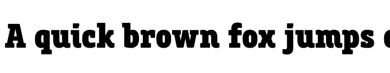 Preview of FONTSPRING DEMO - Core Slab M 87 Cn Heavy Regular font