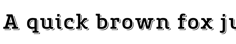 Preview of FONTSPRING DEMO - Core Slab M Iceberg Regular font