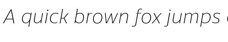 Preview of FONTSPRING DEMO - Cormac Extra Thin Italic font