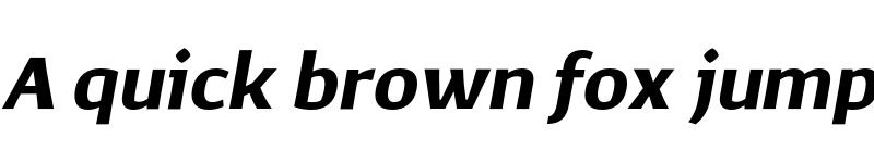 Preview of FONTSPRING DEMO - Corpo_Sans Bold Italic font