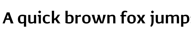 Preview of FONTSPRING DEMO - Corpo_Sans SemiBold Regular font