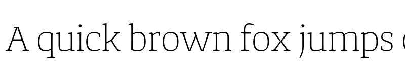 Preview of FONTSPRING DEMO - Corpo_Serif Ultra_Light Regular font