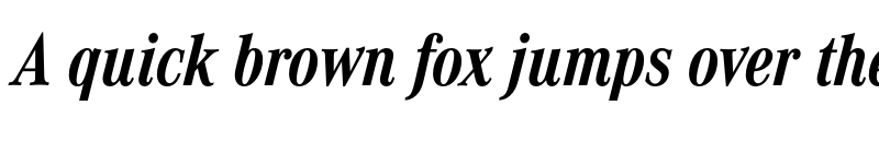 Preview of FONTSPRING DEMO - CorporateACon Bold Italic font