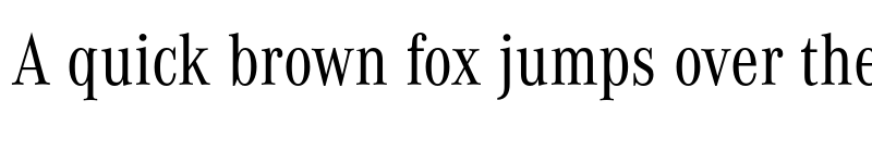 Preview of FONTSPRING DEMO - CorporateACon Regular font