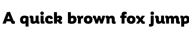 Preview of FONTSPRING DEMO - Corporative Alt Black Regular font