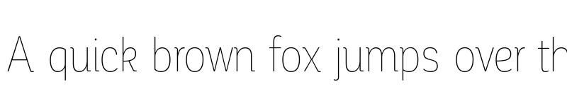 Preview of FONTSPRING DEMO - Corporative Alt Cnd Hair Regular font